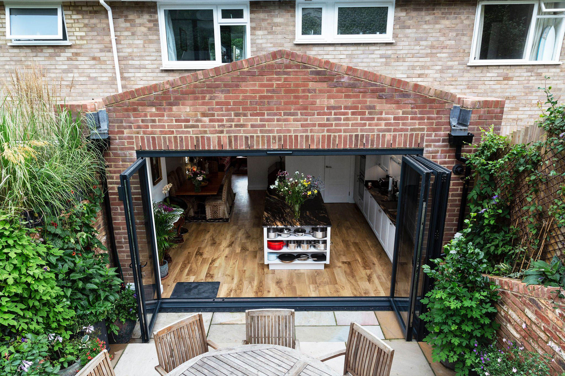 Tunbridge Wells, Birling Road – Single Storey Extension - garden to patio 1